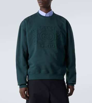 Sweatshirt Interlocking G aus Baumwolle | Gucci
