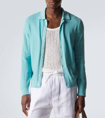 Matheus ribbed-knit cotton cardigan | Fedeli