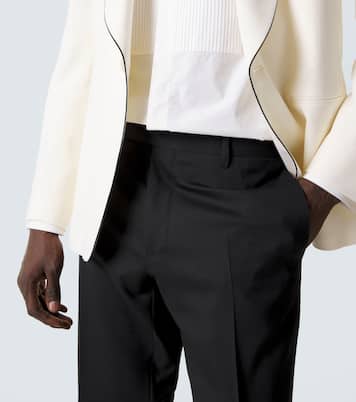 Pantalon de smoking en laine | Lardini