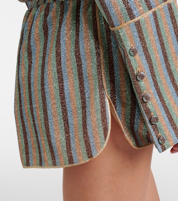 Lumière striped shorts | Oséree