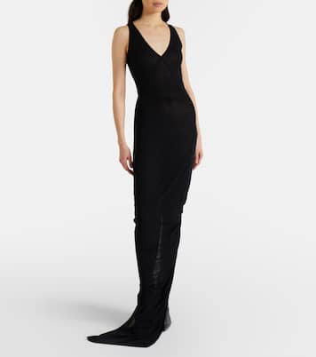 V Tank jersey maxi dress | Rick Owens