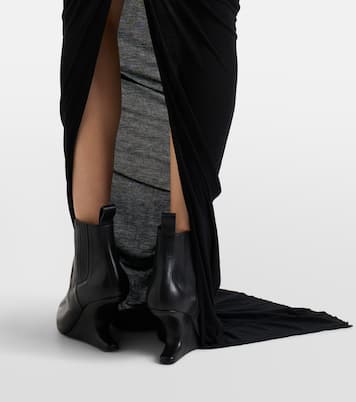 V Tank jersey maxi dress | Rick Owens