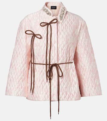 Embellished quilted jacket | Simone Rocha