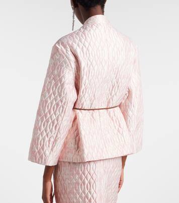 Embellished quilted jacket | Simone Rocha