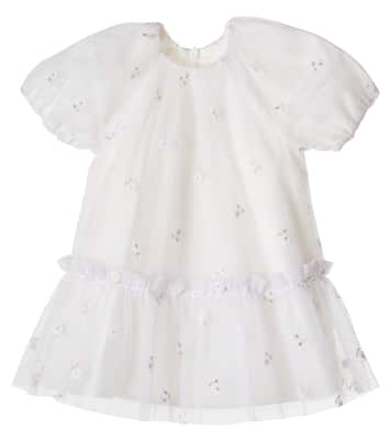 Baby Besticktes Kleid aus Tüll mit Glitter | Tartine et Chocolat