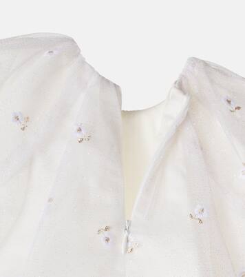 Baby Besticktes Kleid aus Tüll mit Glitter | Tartine et Chocolat