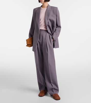 Cropped-Pullover aus Wolle und Kaschmir | Jil Sander