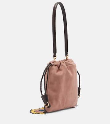 Kalispera 스몰 비즈 스웨이드 숄더 백 | Etro