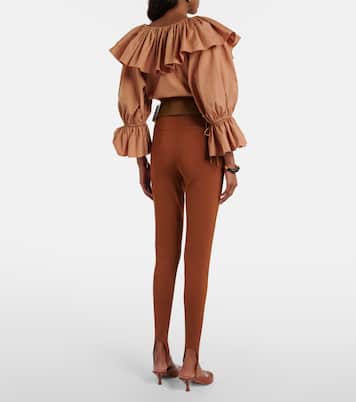 High-rise stirrup leggings | Chloé