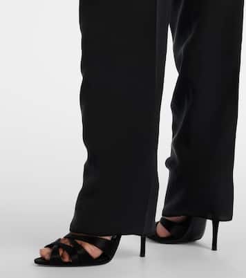 Sandalen aus Satin | Saint Laurent