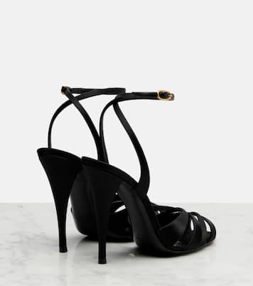 Sandalen aus Satin | Saint Laurent