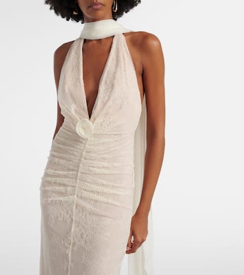 Bridal Amora lace tulle gown | De La Vali