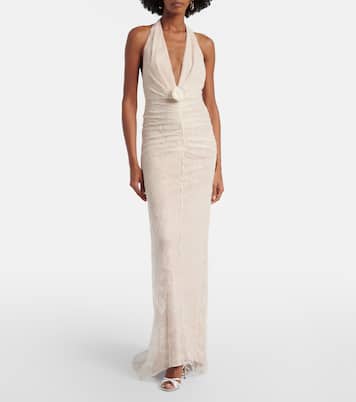 Bridal Amora lace tulle gown | De La Vali