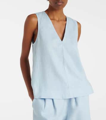 Manta linen top | Asceno