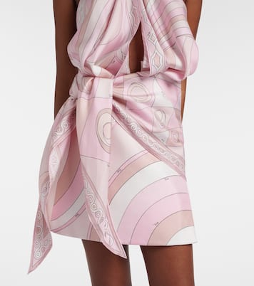 Tuch Occhi aus Seiden-Twill | Pucci