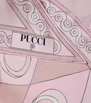 Tuch Occhi aus Seiden-Twill | Pucci