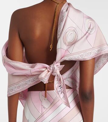 Tuch Occhi aus Seiden-Twill | Pucci