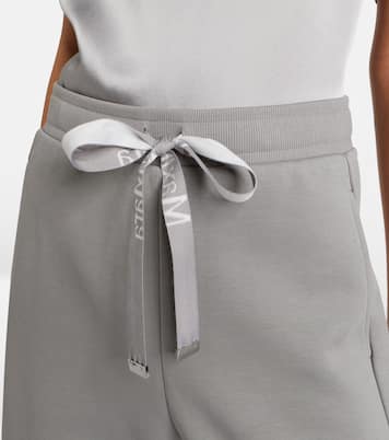 Cotton-blend wide-leg sweatpants | 'S Max Mara