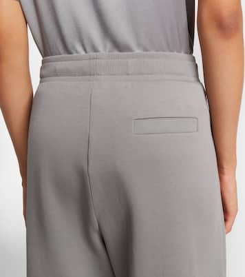 Cotton-blend wide-leg sweatpants | 'S Max Mara