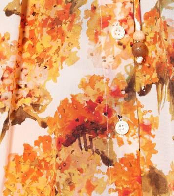 Bowie floral silk blouse | Altuzarra