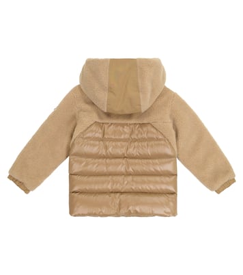 Gizem hooded fleece and down jacket | Moncler Enfant