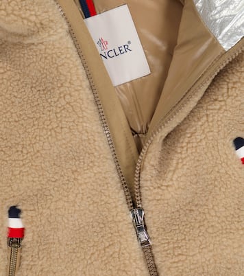 Gizem hooded fleece and down jacket | Moncler Enfant