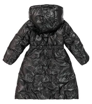 Hooded puffer coat | Emporio Armani Kids