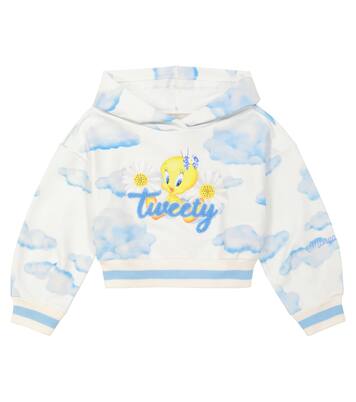 Sweat-shirt à capuche en coton mélangé | Monnalisa