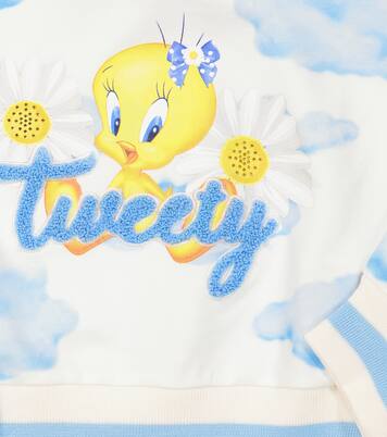 Sweat-shirt à capuche en coton mélangé | Monnalisa