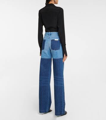 High-Rise Wide-Leg Jeans | Peter Do