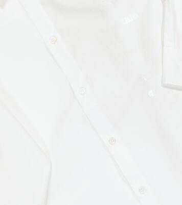 Logo cotton shirt | Balmain Kids