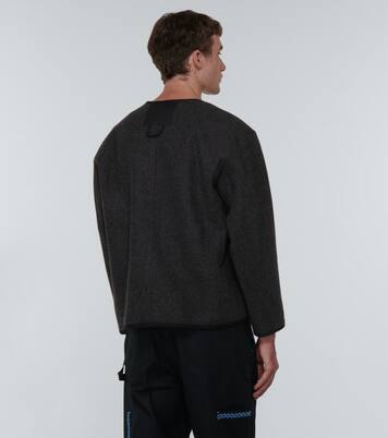 Bestickte Jacke aus Wolle | Adish