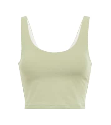 Cropped-Top Peached Tess | The Upside