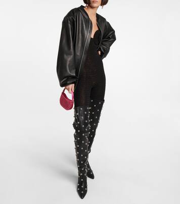 Overknee-Stiefel aus Leder | Magda Butrym
