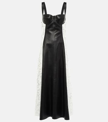 Robe midi Abami en cuir | Gabriela Hearst