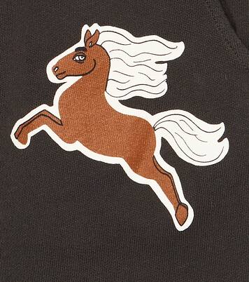 Printed cotton jersey sweatpants | Mini Rodini