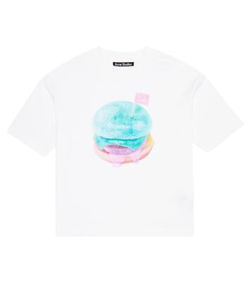 Printed cotton jersey T-shirt | Acne Studios Kids