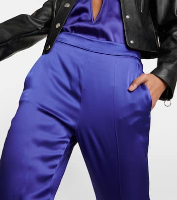 Hose aus Satin | Stella McCartney