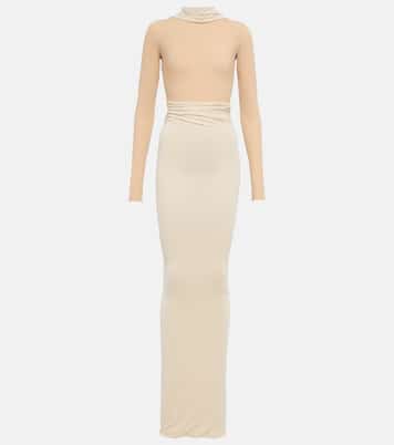 Maxikleid aus Jersey | MM6 Maison Margiela