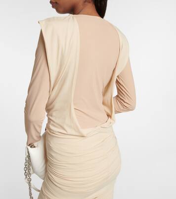 Maxikleid aus Jersey | MM6 Maison Margiela