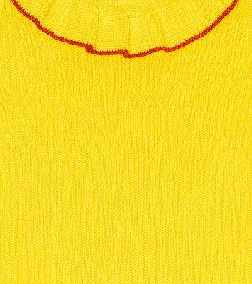 Ribbed-knit cotton top | Paade Mode