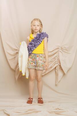 Ribbed-knit cotton top | Paade Mode