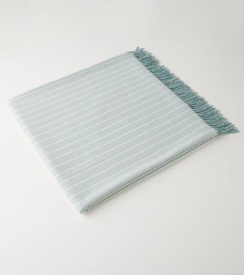 Manta de cachemir con raya diplomática | Loro Piana