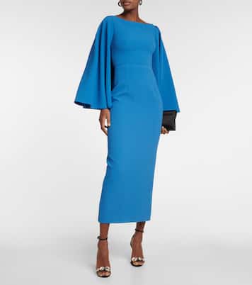 Midikleid Niesha aus Crêpe | Emilia Wickstead