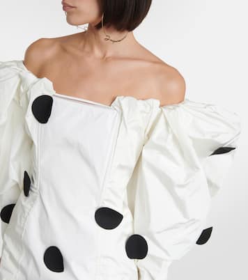 La Robe Taffetas polka-dot minidress | Jacquemus