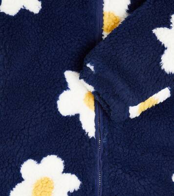 Baby floral hooded onesie | Bobo Choses