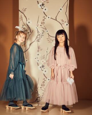 Kate tiered tulle dress | C'era Una Volta