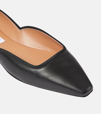 Maia leather ballet flats | Aquazzura