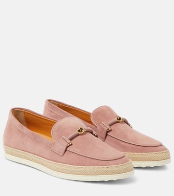 Espadrilles T Ring aus Veloursleder | Tod's