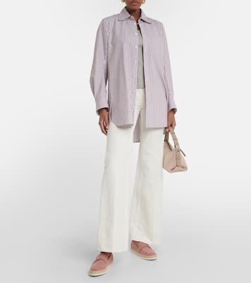 Espadrilles T Ring aus Veloursleder | Tod's